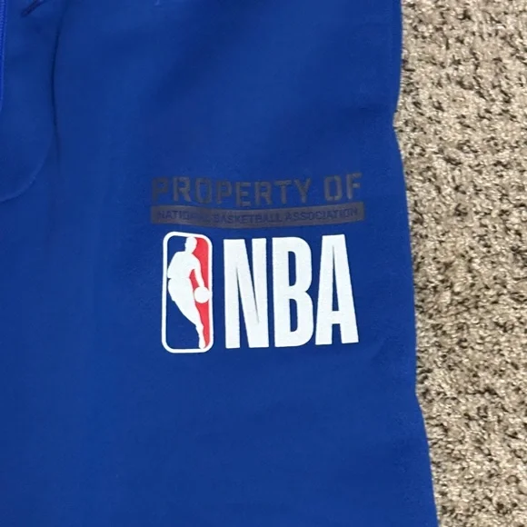 NBA Mens Royal Blue Joggers - Picture 4 of 5